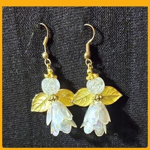 Cute Angel Bell Earrings